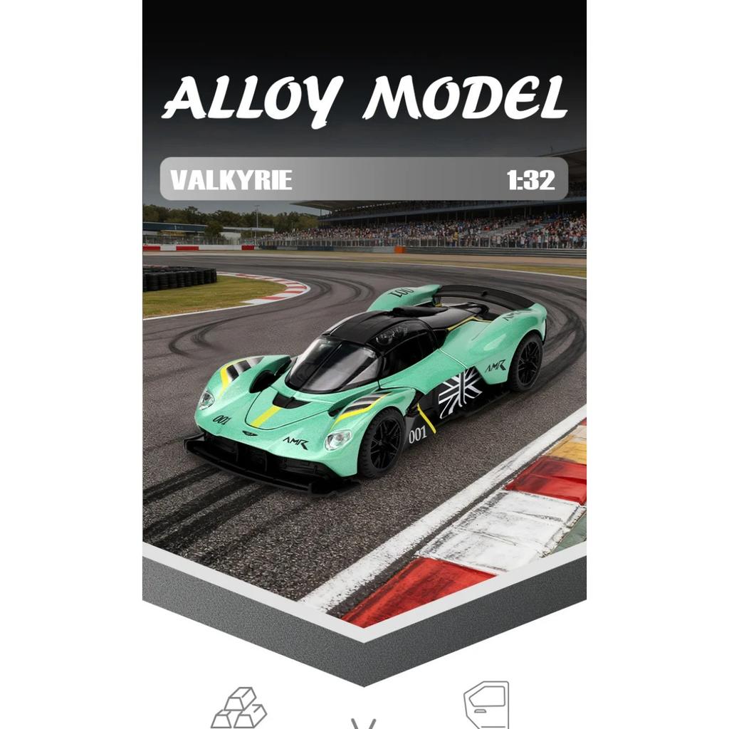 1/32 Martin Valkyrie Legierung Miniatur Auto Modell Die-Cast Metall Statisches Maßstabsmodell Auto Sammlung Kinder Geburtstag Spielzeugauto Fahrzeug