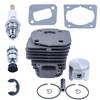45mm Cylinder Piston Big Bore Kit For Husqvarna 340 340e 345 346XP 353 351 350 Chainsaw Parts with Decompression Valve 537253002