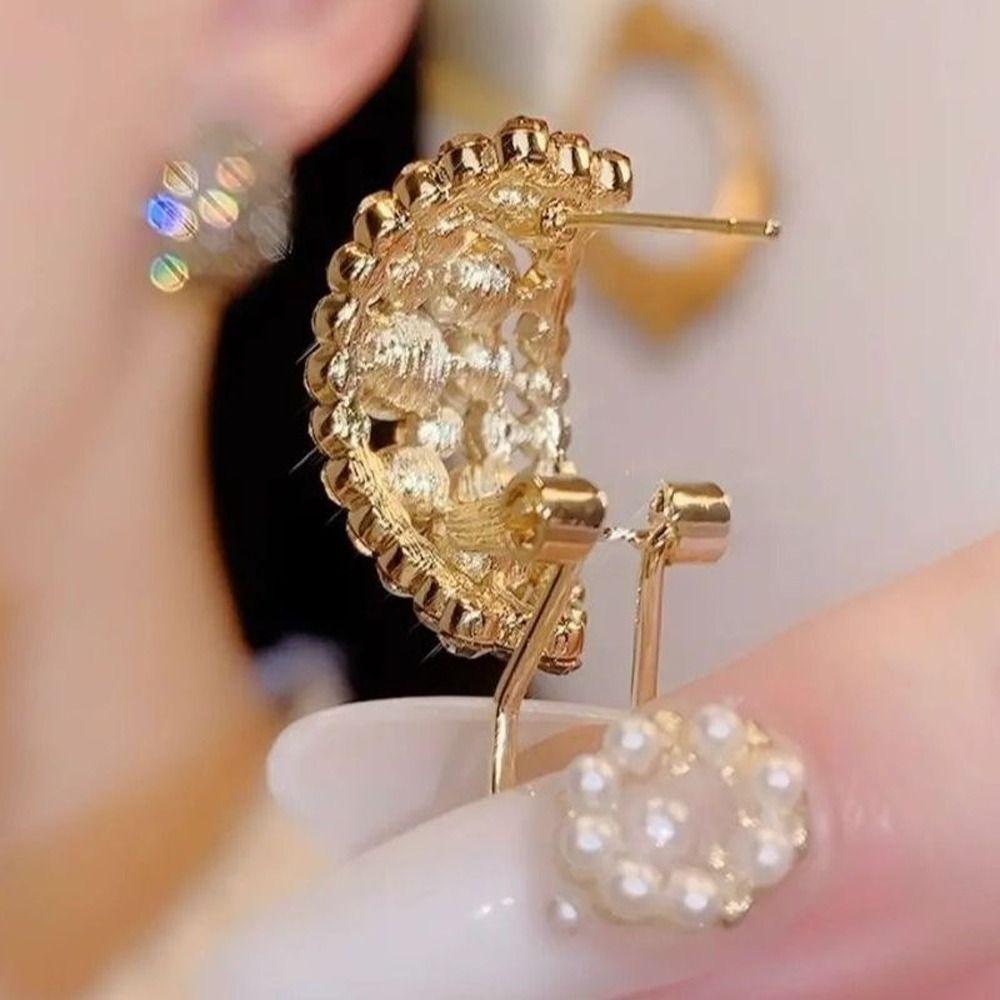 Fashion Jewelry Girl Gift Niche Design Women Earrings Ear Studs Stud Earrings Korean Style Earrings
