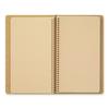 Note Spiral Ring A5 Slim Plain DW Craft Camel 15244006 Traveler's
