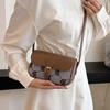 Spring and summer new bag retro printed small square bag fashion explosion popular women's bag shoulder messenger bag