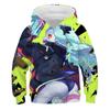 Cyberpunk Cyberpunk, Edge Walker Children's Hooded Sweater 3D Digital Printing Children's Jacket Men