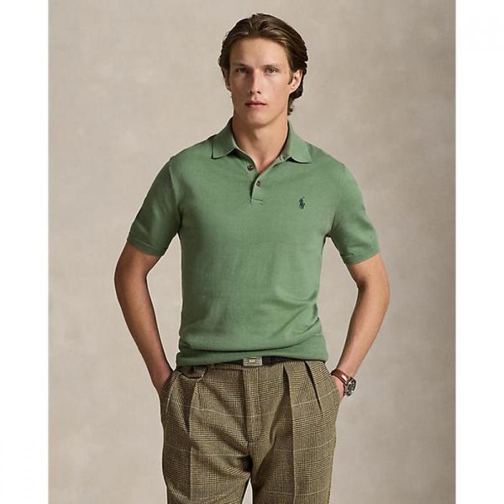 

Polo Ralph Lauren Men Cotton Polo Collar Sweater Mnposwe1n820085101 XS