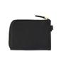 L Shaped Leather Wallet 103244054010 Black One Size