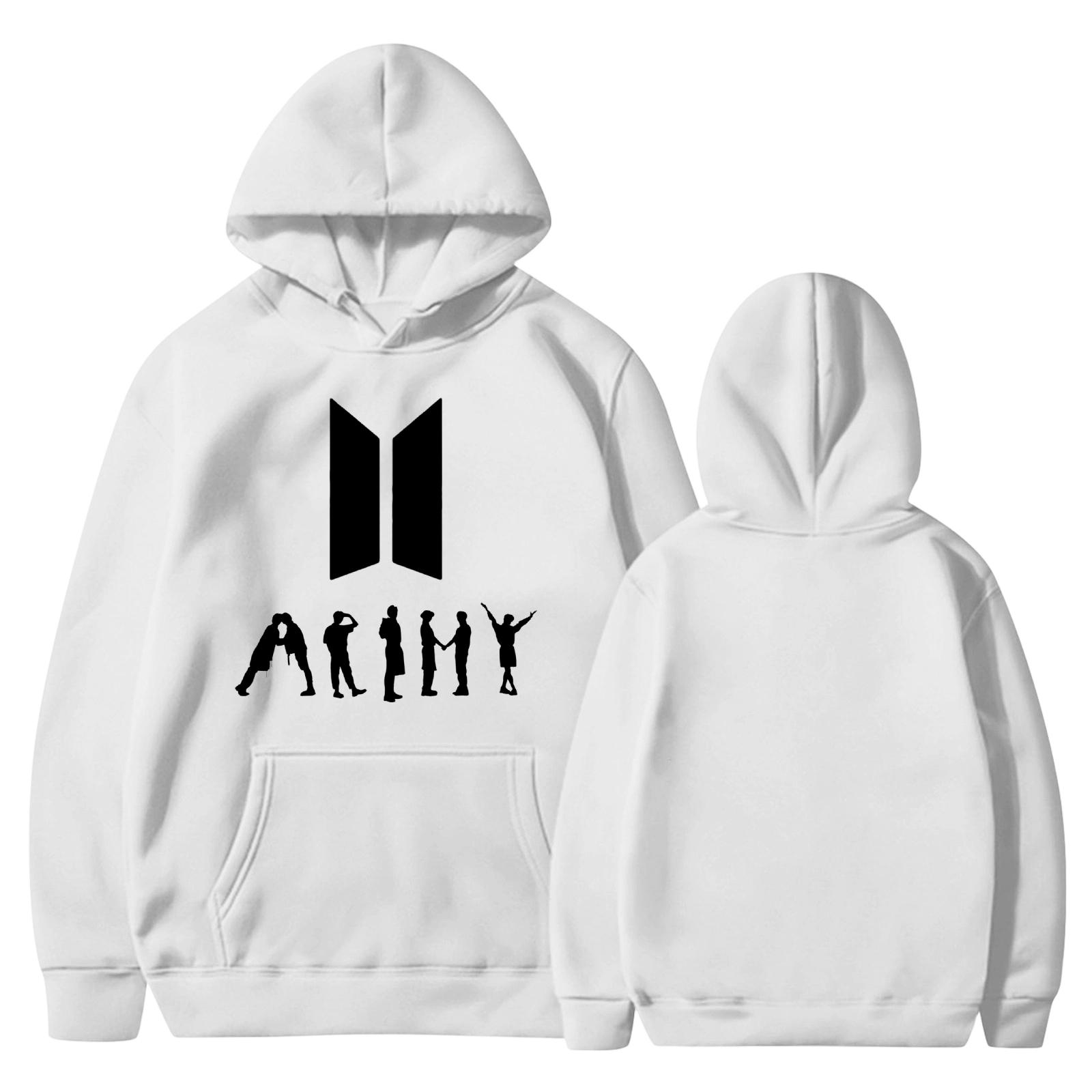 Женская мода, женский легкий пуловер с длинными рукавами и карманами, толстовка с капюшоном в стиле консервативного стиля XL белый