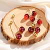 Sweet Cherry Earrings for Women Adorable Dangle Earrings Fruit Earrings Perfect Gift for Girls Charm Jewelry