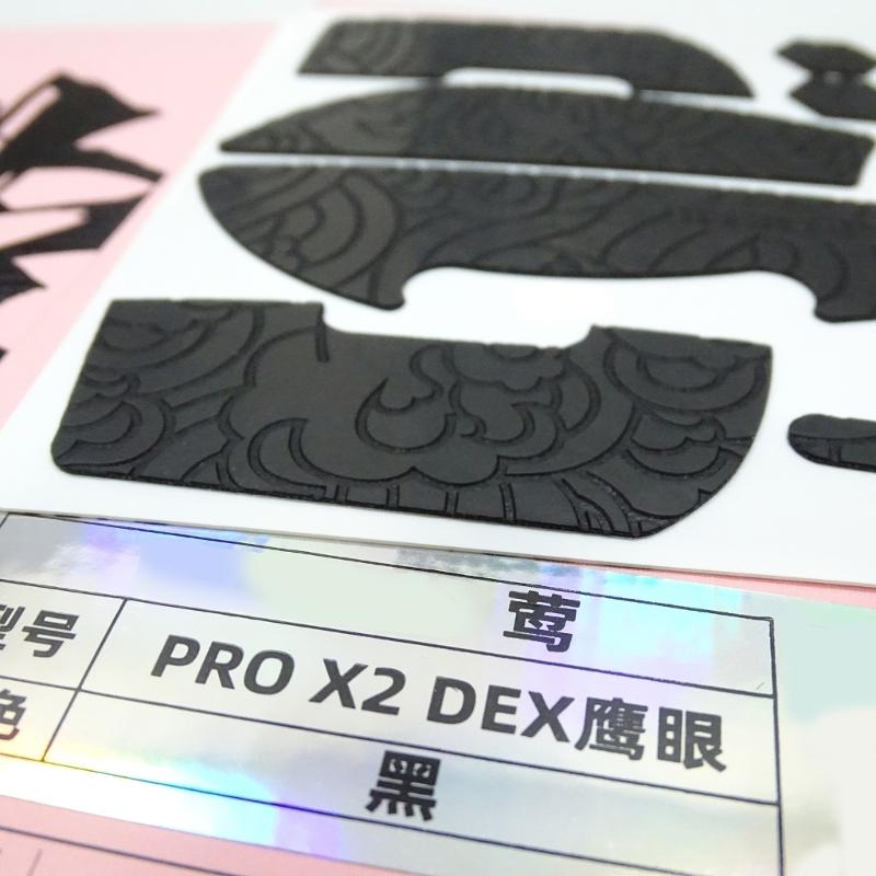 EsportsTiger Maus Skin Anti-Rutsch Griffband Maus Skates Seitenaufkleber für GProX Superlight 2 DEX Feuchtigkeitsableitend