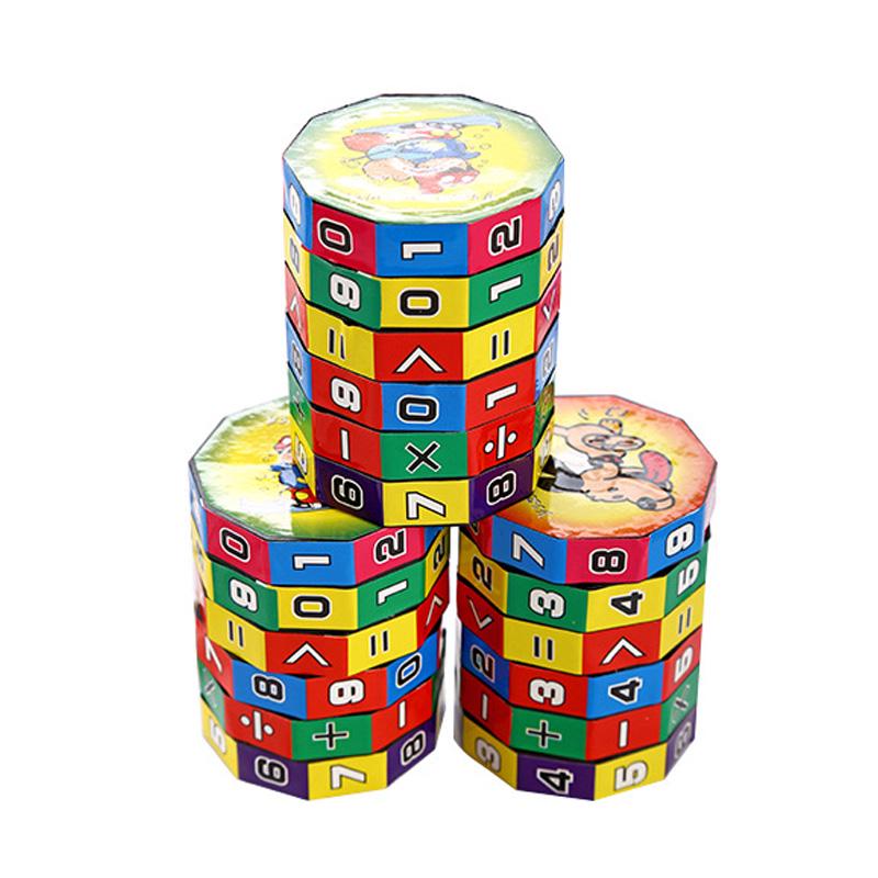Kids Mathermatics Numbers Magic Cube Toy Puzzle Hand Spinner Game Gifts