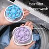 3Pcs Washing Machine Hair Remover Floating Hair Filtering Mesh Removal Bag Laundry Clear Drain Blockage Debris Collector