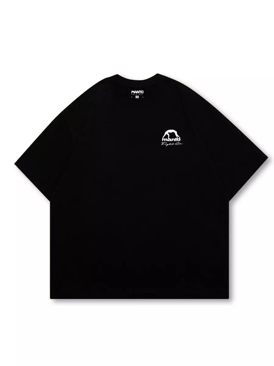 Свободная хлопковая футболка с принтом Manto 2XL