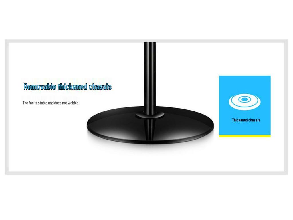 Camel Silent Oscillating Floor & Desktop Fan with Remote Control - Perfect for Home or Dorm, Free Shipping