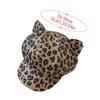 Gorra Estilo Retro con Orejas de Gato Estampado de Leopardo Gorras Octagonales de Repartidor Boinas Estampadas de Leopardo Ropa para Exteriores