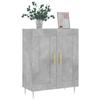 VidaXL Buffet gris béton 69,5x34x90 cm bois d'ingénierie 830184