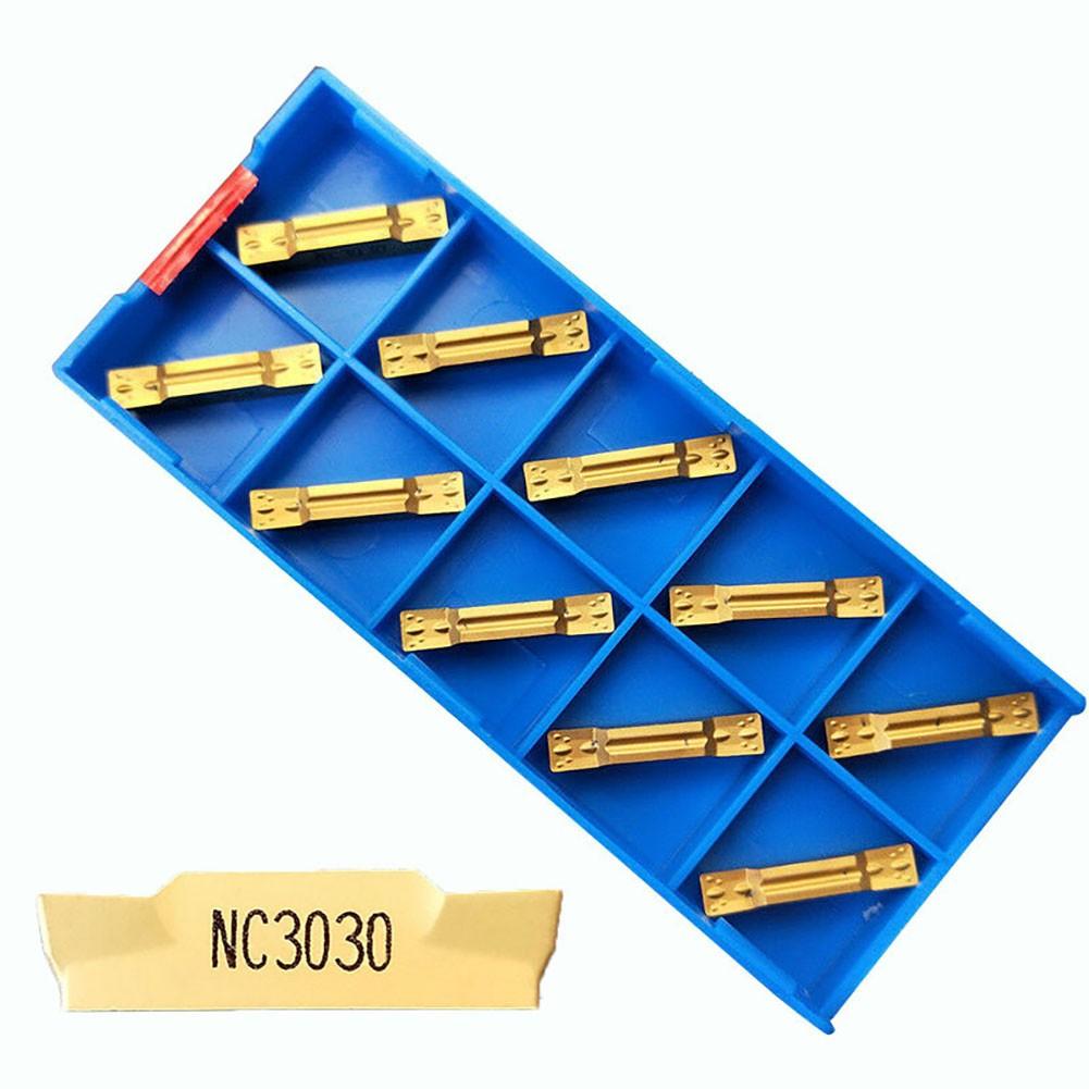 10pcs MGMN400-M NC3030 Machining Steel Parts 4mm Wide Cutting Blade Cutting