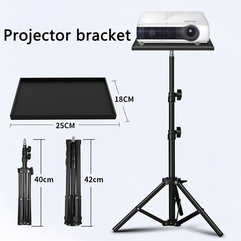 1 Pieza Bandeja para Proyectores Para Monitores de Proyector Para Equipo Bandeja de Trípode Soporte para Teléfono Inteligente Cámara Portátil Proyector Soporte para Micrófono Bracket