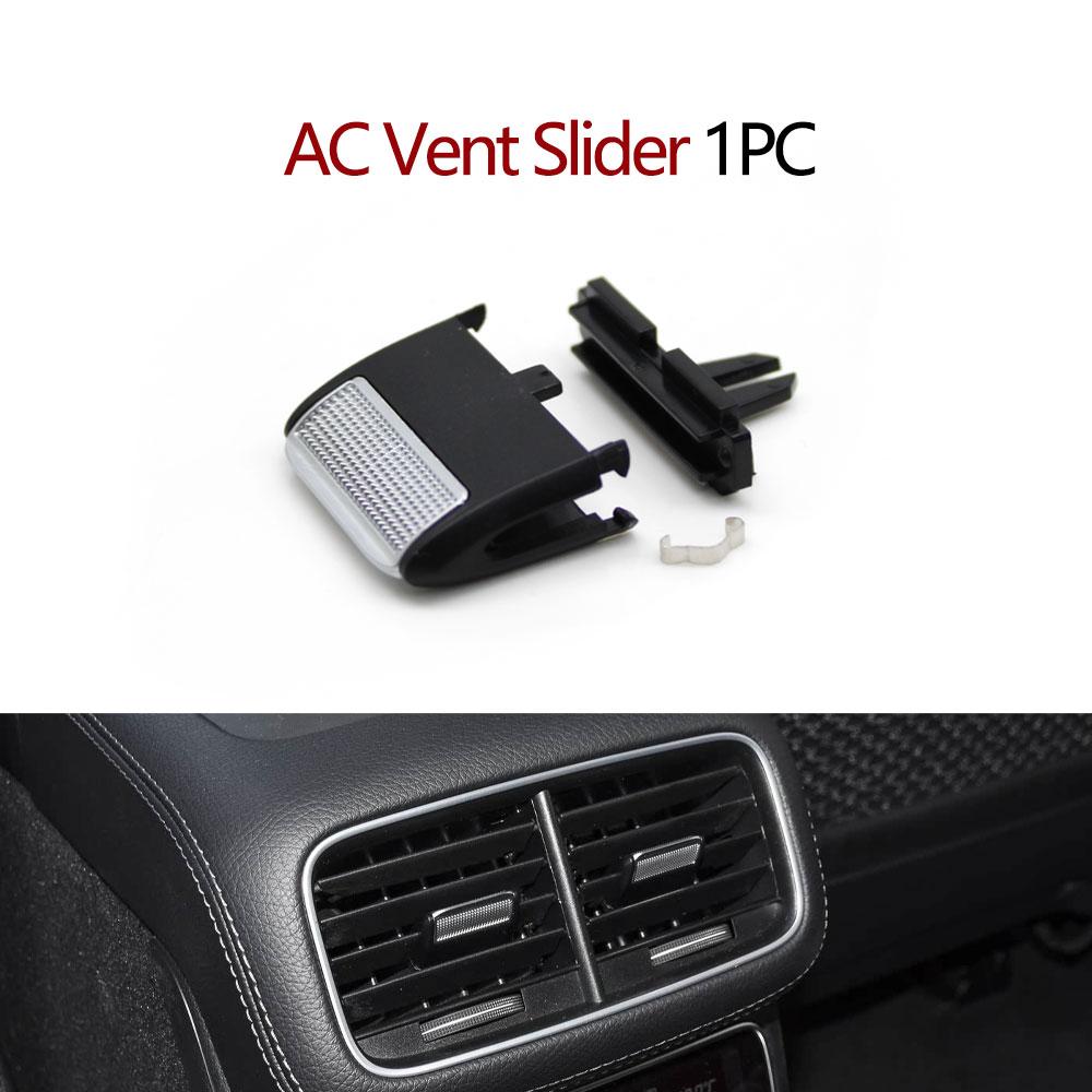 Car Rear Console Air Conditioner Air Outlet Grille AC Tab Clip Repair Kit Outer Frame For Mercedes Benz GLS GLE W167 2020-2025