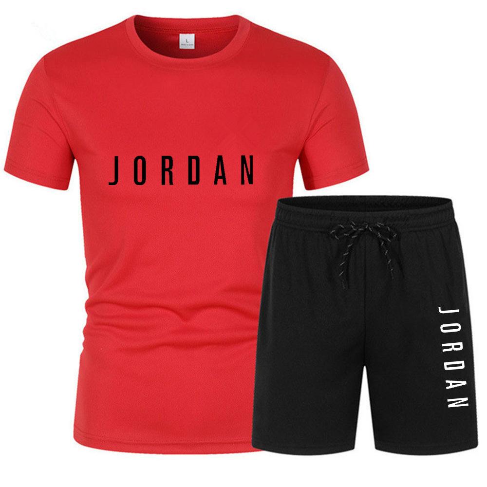 Sommer Herren Kurzarm Shorts Lässiger Anzug, Mesh Atmungsaktiver Sportanzug, Bestseller Hersteller Großhandel