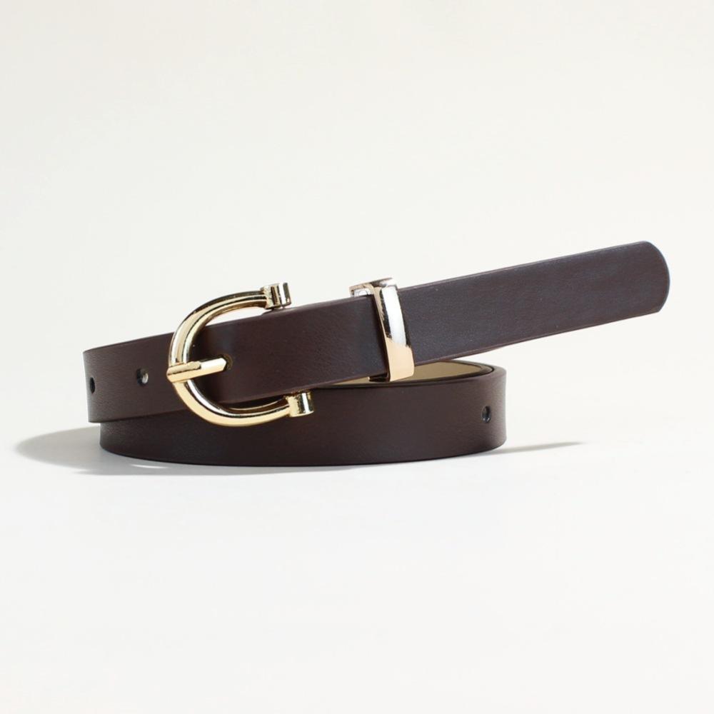 Belt Women'S Belt Student Jeans Decorative Thin Belt Clothing With Belt Women'S Simple