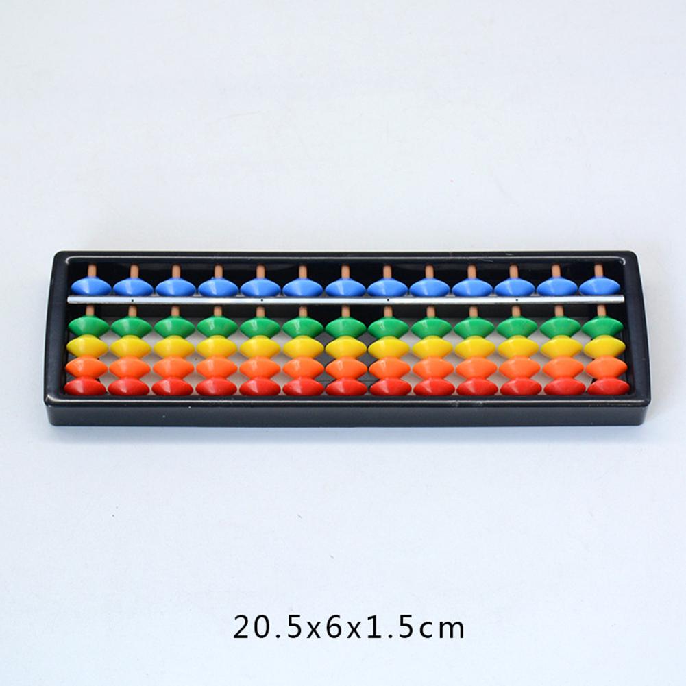 Kinder-Abakus Regenbogenperlen Arithmetik Zählwerkzeug Für Kinder Kindergartenkinder 7 9 11 13 15 17 Spalten Abakus