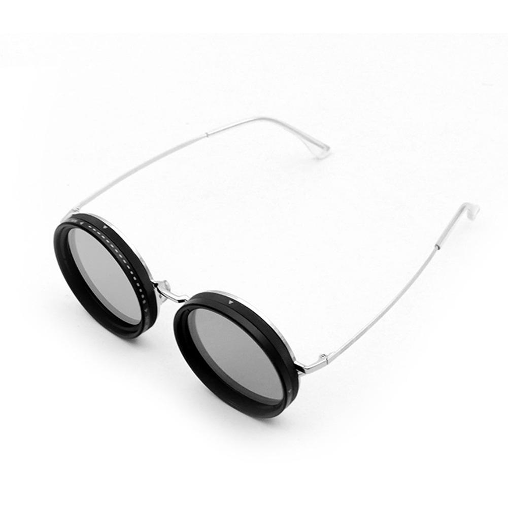 Round Sunglasses Polarized Sunglasses ND Filter Lenses Driving Sun Glasses Fashion Eyewear for Driving Fishing