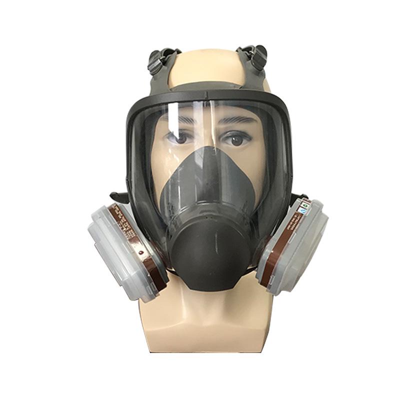 6800 Full Face Gas Mask for Spray Paint, Chemicals, Pesticides, Fire, and Dust Protection