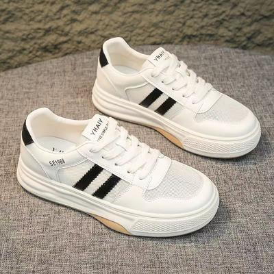 Außenhandelsexport letzte Bestellung Rückzug, verbleibende einzelne Mesh atmungsaktive Mode kleine weiße Schuhe Frauen Sommer weichen Sohlen Sport und Leis