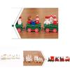 Delightful Christmas Wooden Train Decor Ideal Holiday Gift For Kids And Schools