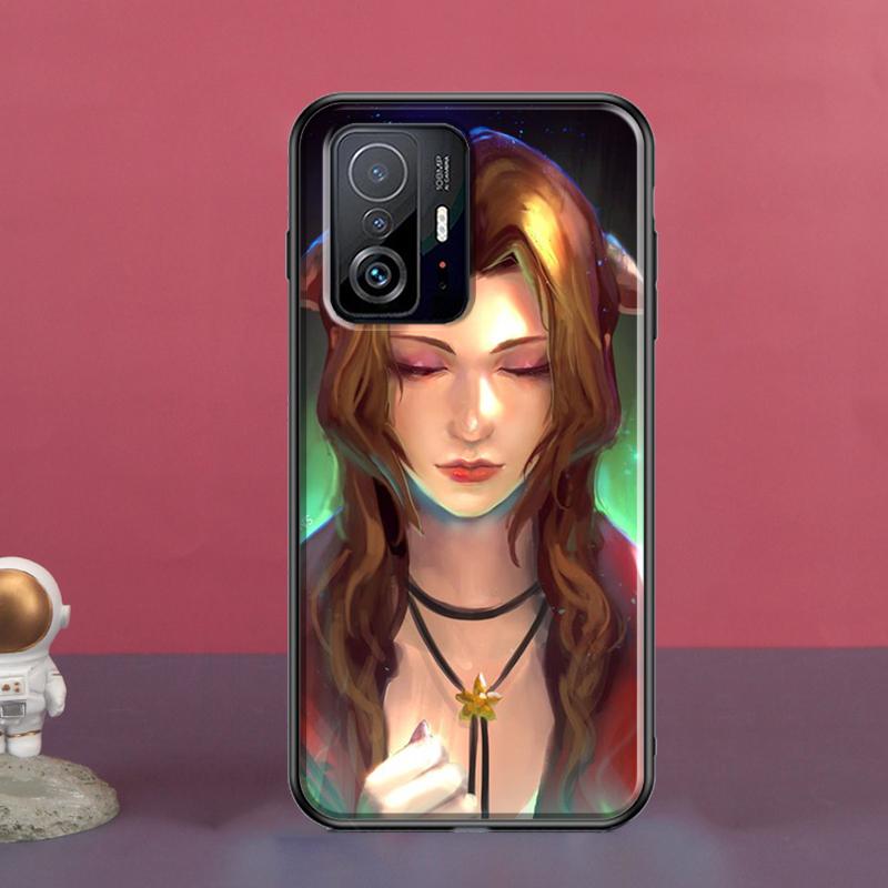 Aerith Gainsborough Final Fantasy For POCO X5 X3 F5 Pro X4 F4 GT M5s C40 F3 Case For Xiaomi 13 Lite 12 11T 12T Pro 12X Cover