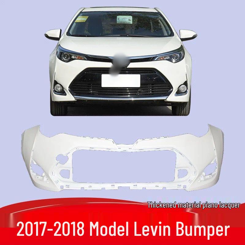 Compatible Front and Rear Dual-Engine Bumper for Toyota Levin Models '14, '16, '17, '19, '20, '22.