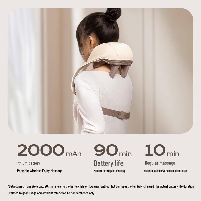 Wo Le Shoulder & Neck Massager with Heat Therapy