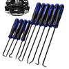 Hook Tool 10-Piece Maintenance Pick Tools Kit Maintenance Hook Kit for Automotive Mechanic Workshop Home Outdoor Industry Garage