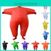 Colorful Adult Inflatable Fat Suit Costume For Halloween Fun