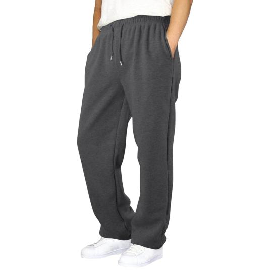 Herren Baggy Sweatpants Kordelzug Taille Sporthose Gerades Bein Freizeithose Jogginghose für Herbst Winter Workout Tennis Morgenlauf