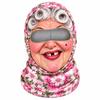 3D Face Printed Funny Ski Mask Old Man Pattern Winter Mask Cover  For Outdoor/Cycling/Pranks/Party