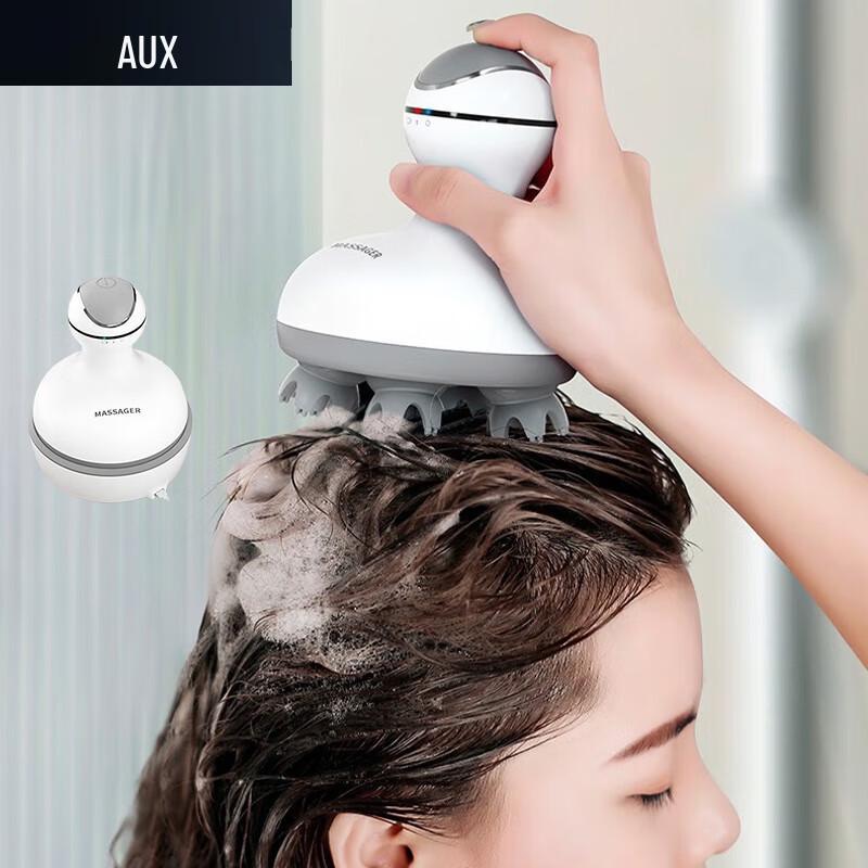 AUX Wiederaufladbares Smart Kopf- und Kopfhautmassagegerät