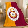 Galatasaray SK Fashion Throw 240g Flannel Blanket, Suitable for Sofas, Beds, Offices, Exquisite Gift Blankets