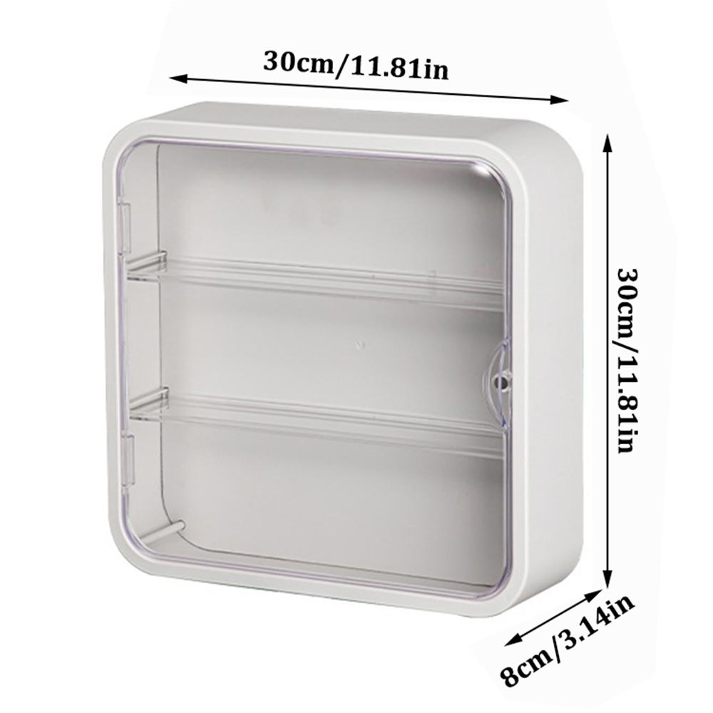 Wall Mounted Multi Style Blind Box Storage Rack Magnetic Suction Bubble Mart Figurine Display Cabinet Dustproof Doll Storage Box