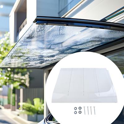 Markisenvordach für Türen und Tore mit Schrauben PC-Platine für den Außenbereich