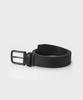 Miseutika 31Mm Solid Stitch Tab Belt Mu038Cbk