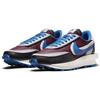Sacai x Undercover x Nike LDWaffle Night Maroon Team Royal Unisex-Sneaker Rot Blasselfenbein Grundgrau DJ4877-600