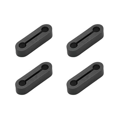 4Pcs Car Door Bumpers Silicone Shock Absorbing Pad for Quiet Closure Prevent Dents In Narrow Parking Spaces
