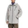 Sun Repellent Water Repellent Windproof Zipper Long Sleeve Outdoor Workwear Multi-Pocket Jacket Unisex Moonlight Beige