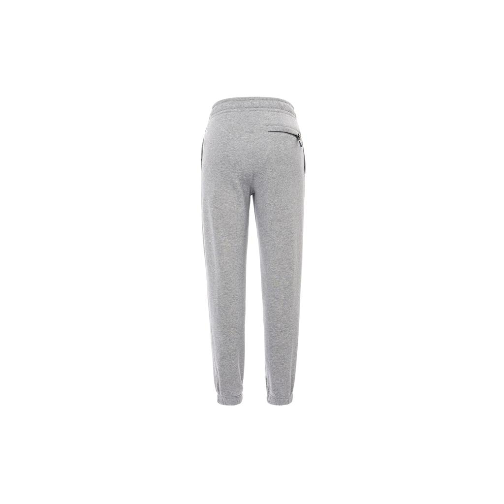 Nike Fleece Joggers With Elastic Cuffs Men Bottoms Charcoal-Heather AQ8036-063