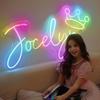 Custom Neon Sign - Customizable Neon Signs for Wall Decor, Neon Name Sign Personalized for Wedding Birthday Party Gifts, Neon Lights for Bedroom Bar
