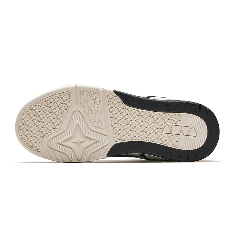 Anta Low Top Skateboard Shoes Women's White Black Red 122518040-14