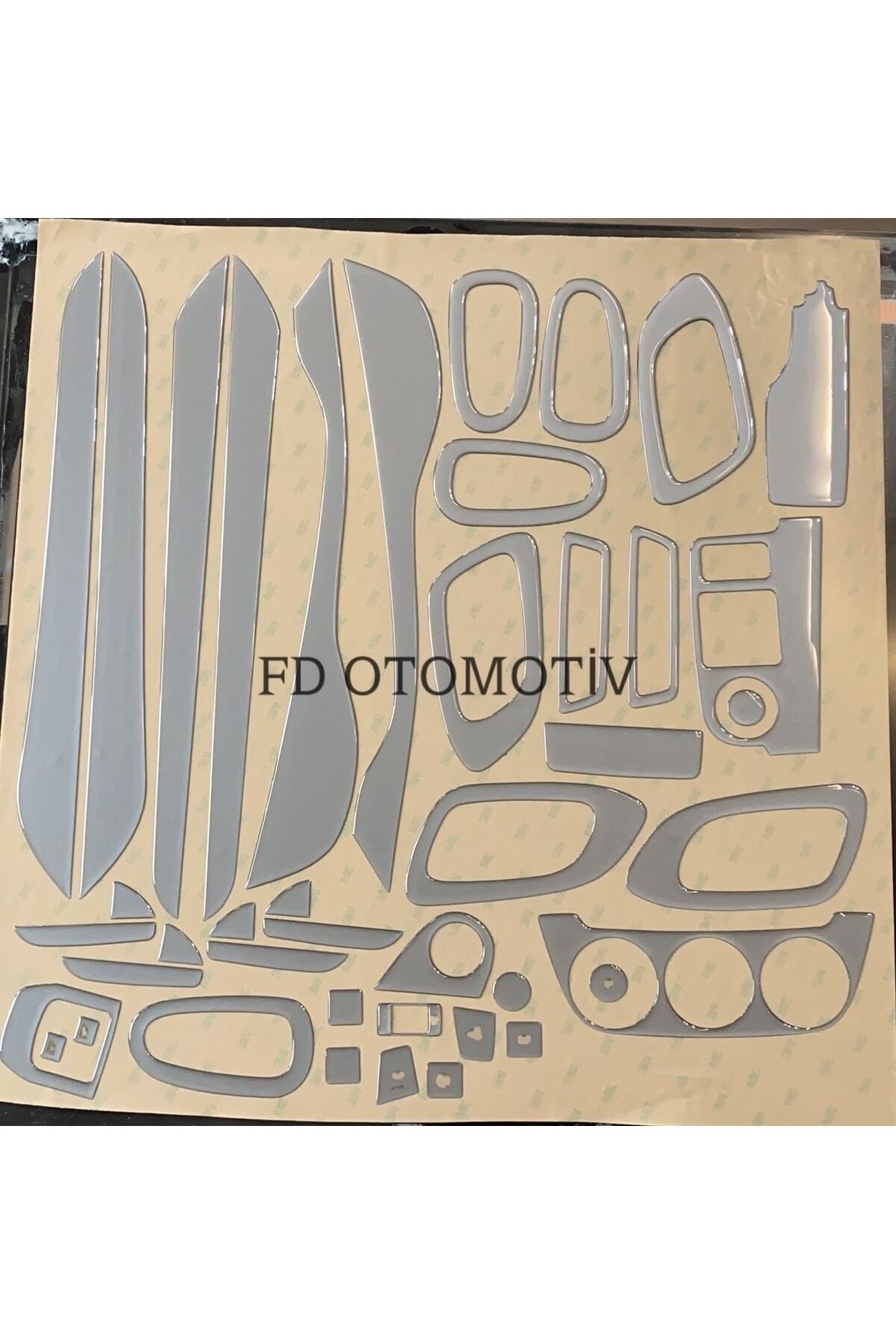 

Citroen C-eylsee Torpido, Konsol, Trim, Göğüs Kaplama Set Gümüş Gri Renk Özel Dizayn