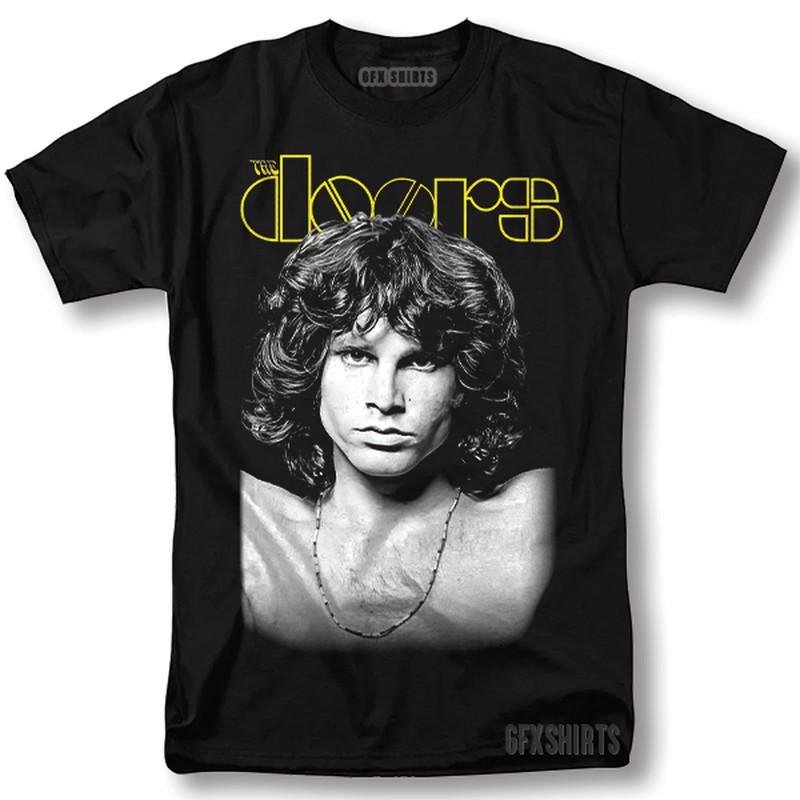 Футболка The Doors Джим Моррисон Рок-тур Винтажный графический дизайн 4XL