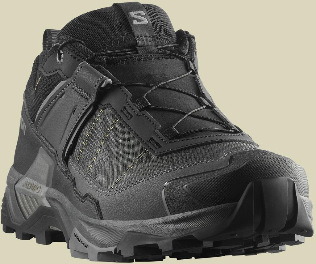 Hiking Shoes Salomon X Ultra 5 Wide GTX Black Asphalt Castlerock