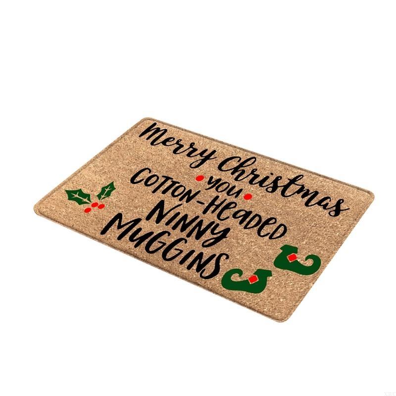 Gnome Entrance Mat Indoor Outdoor Carpet Non-Slip Doormat Absorbent Floor Mat X3UC