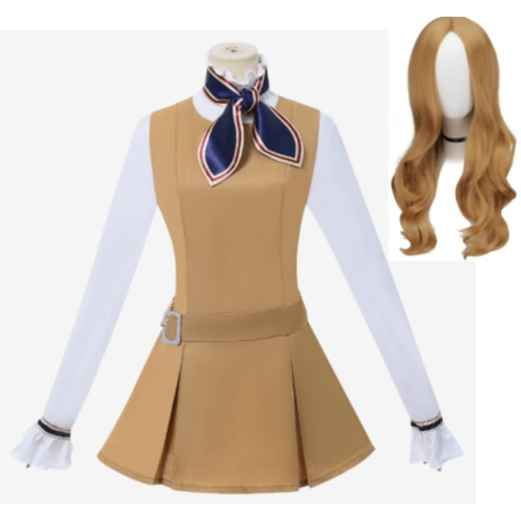 MEGAN Cosplay-Kleid für Kinder, Mädchen und Frauen, KI-Puppen-Roboter, Megan-Kleider-Uniform, MEGAN Cosplay-Kostüm für Mädchen und Erwachsene, Halloween-Kostüm